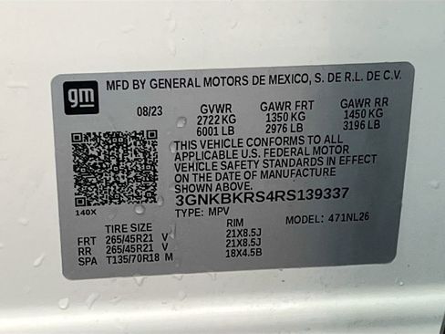 Used 2024 Chevrolet Blazer RS w/ Driver Confidence II Package AWD/4WD image 34