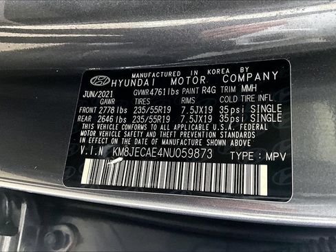 Certified 2022 Hyundai Tucson Limited AWD/4WD image 34