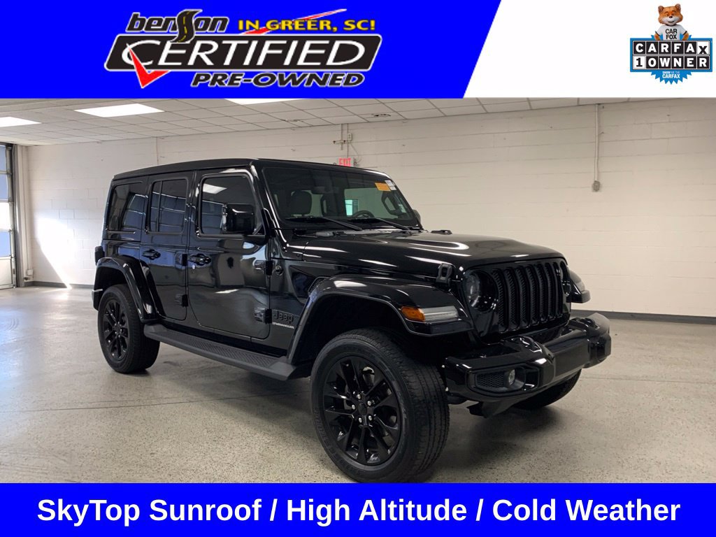 Used 2023 Jeep Wrangler Unlimited Sahara AWD/4WD image 1