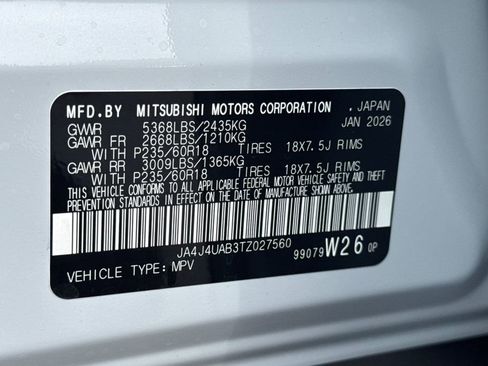 New 2026 Mitsubishi Outlander ES AWD/4WD image 28