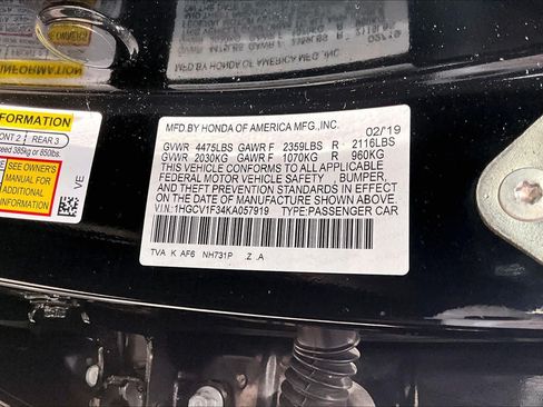 Used 2019 Honda Accord Sport image 38