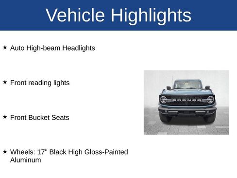 Used 2022 Ford Bronco Wildtrak AWD/4WD image 4