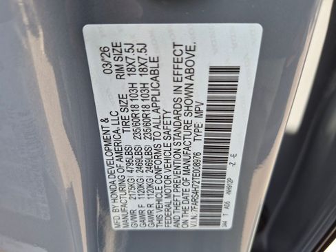 Certified 2026 Honda CR-V EX-L image 23