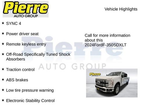 Used 2024 Ford F350 XLT w/ FX4 Off-Road Package AWD/4WD image 14