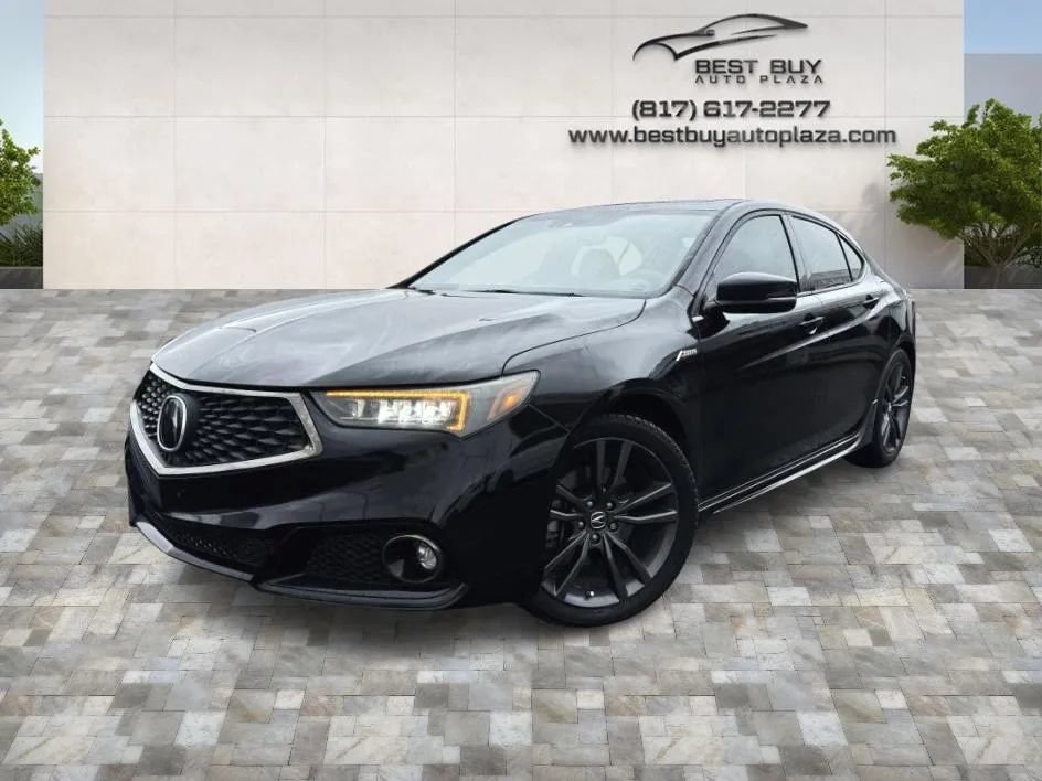 Used 2018 Acura TLX w/ Technology & A-SPEC Package FWD image 3