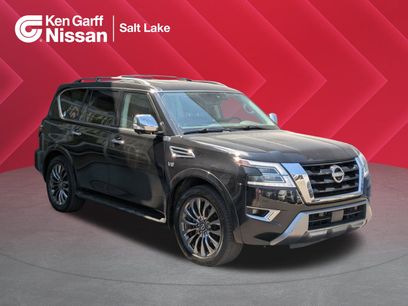 Used 2021 Nissan Armada Platinum w/ Captain's Chairs Package