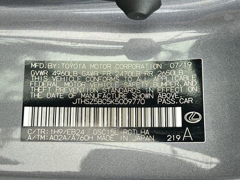 Used 2019 Lexus RC 350 F Sport w/ Accessory Package AWD/4WD image 36