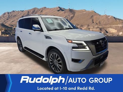 Used 2024 Nissan Armada Platinum w/ Captain's Chairs Package AWD/4WD image 7