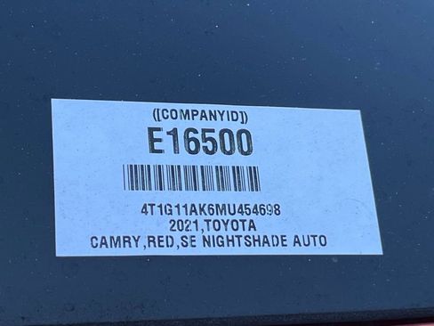 Used 2021 Toyota Camry SE FWD image 22