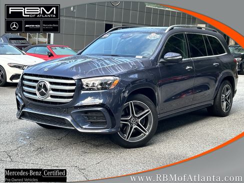 Certified 2025 Mercedes-Benz GLS 450 4MATIC w/ AMG Line Exterior image 1