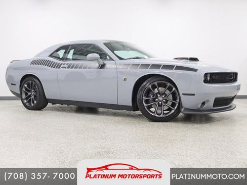 Used 2021 Dodge Challenger R/T Scat Pack w/ Shaker Package RWD image 1