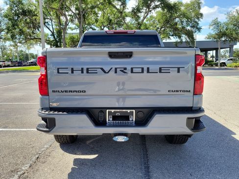 Used 2025 Chevrolet Silverado 1500 Custom w/ Turbomax Blackout Package RWD image 8