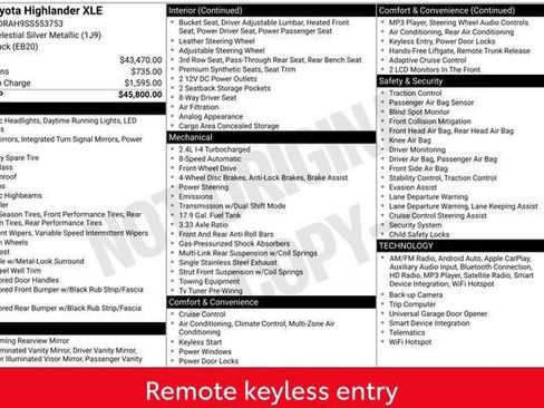 Used 2025 Toyota Highlander XLE image 5