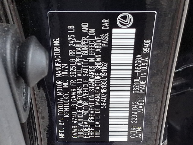 Used 2025 Lexus ES 350 w/ Premium Package FWD image 30