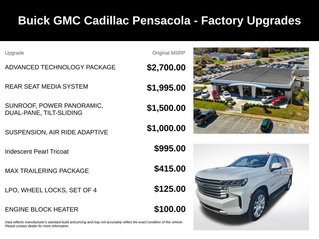 Used 2024 Chevrolet Suburban High Country w/ Advanced Technology Package RWD image 4