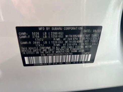 Used 2024 Subaru Outback Wilderness AWD/4WD image 16