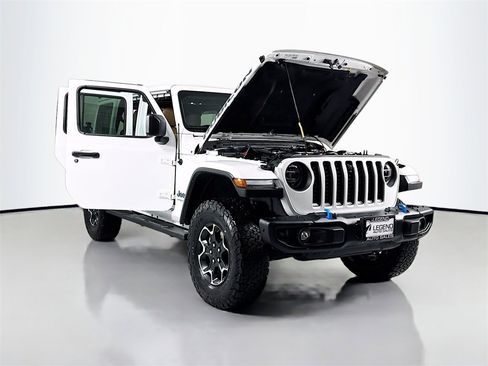Used 2021 Jeep Wrangler Unlimited Rubicon 4xe w/ Steel Bumper Group image 26