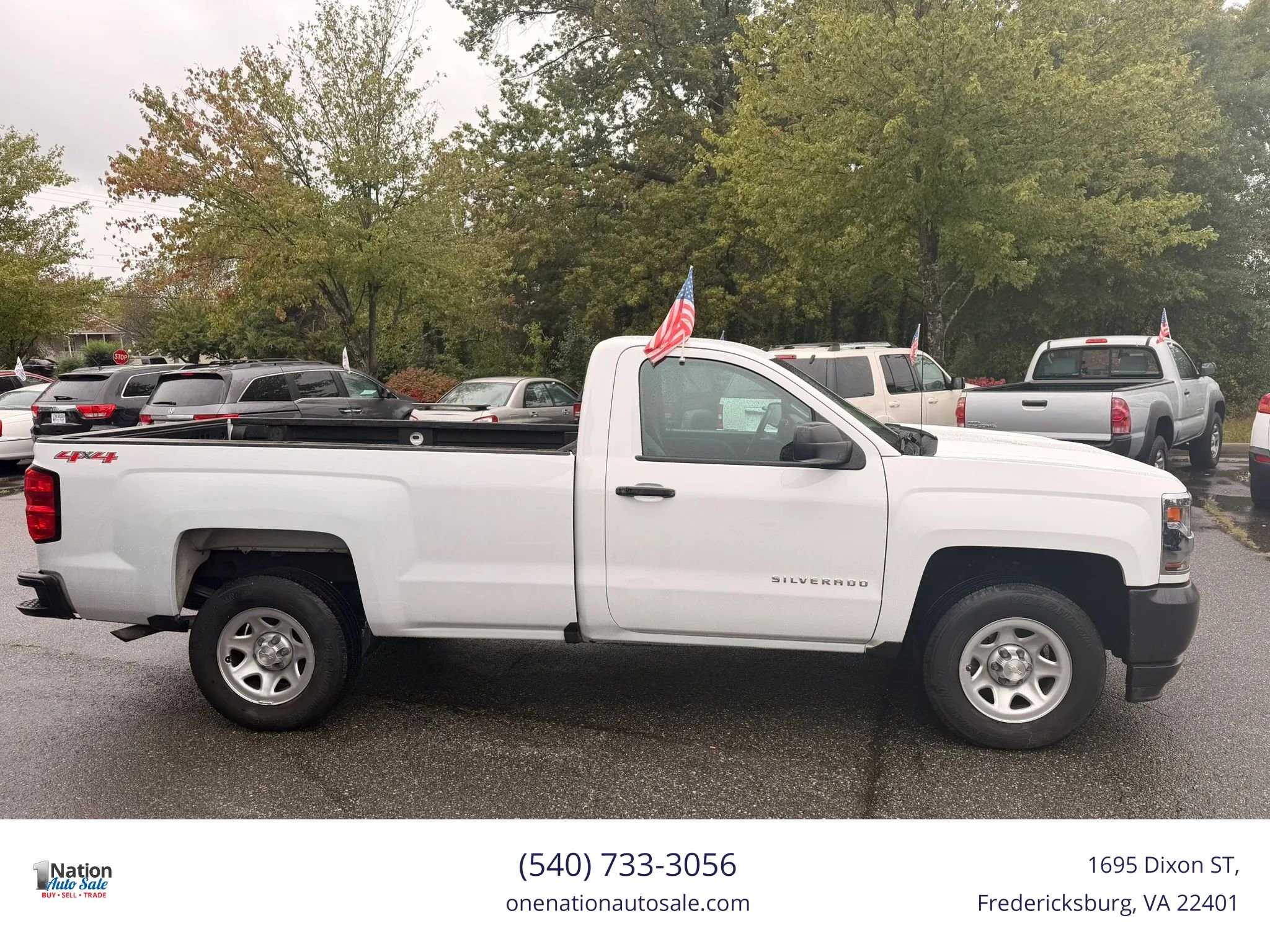 Used 2016 Chevrolet Silverado 1500 W/T w/ WT Convenience Package AWD/4WD image 7