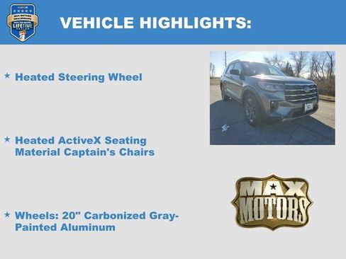 New 2026 Ford Explorer Active w/ Active Comfort Package image 16