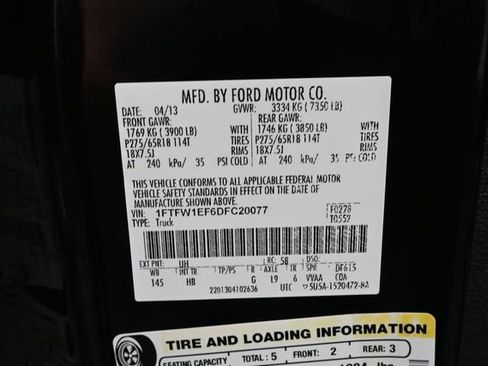 Used 2013 Ford F150 Lariat w/ Luxury Equipment Group AWD/4WD image 50