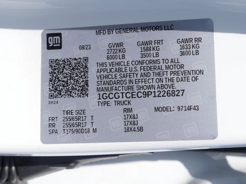 Certified 2023 Chevrolet Colorado LT w/ LT Convenience Package AWD/4WD image 31