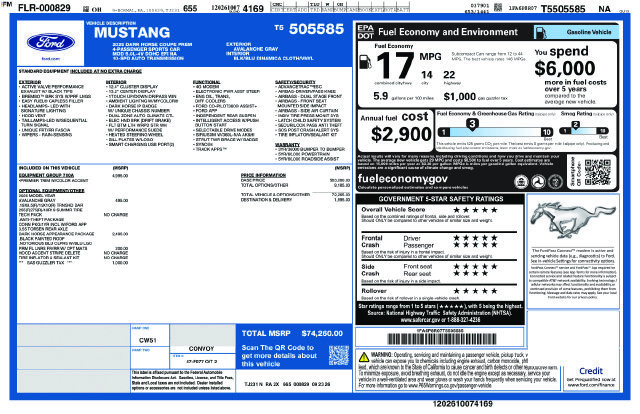 New 2026 Ford Mustang Dark Horse RWD image 23