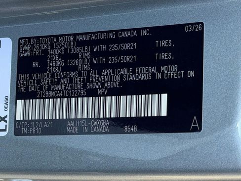 New 2026 Lexus RX 350 w/ Convenience Package image 20