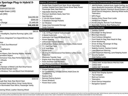 Certified 2025 Kia Sportage X-Line Prestige image 33