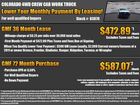 New 2026 Chevrolet Colorado W/T image 2