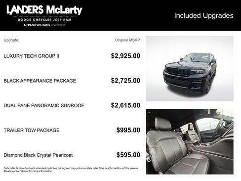 Used 2025 Jeep Grand Cherokee L Limited w/ Luxury Tech Group II image 15