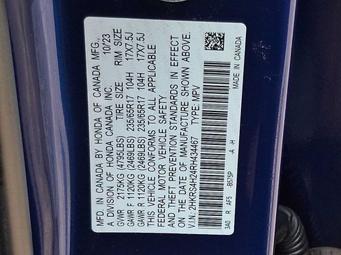 Used 2024 Honda CR-V LX image 27