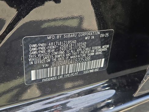 Certified 2026 Subaru Impreza 2.0i Sport AWD/4WD image 27