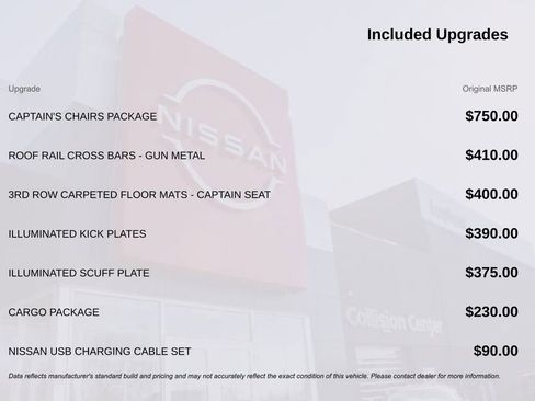 New 2024 Nissan Armada Platinum w/ Captain's Chairs Package image 7