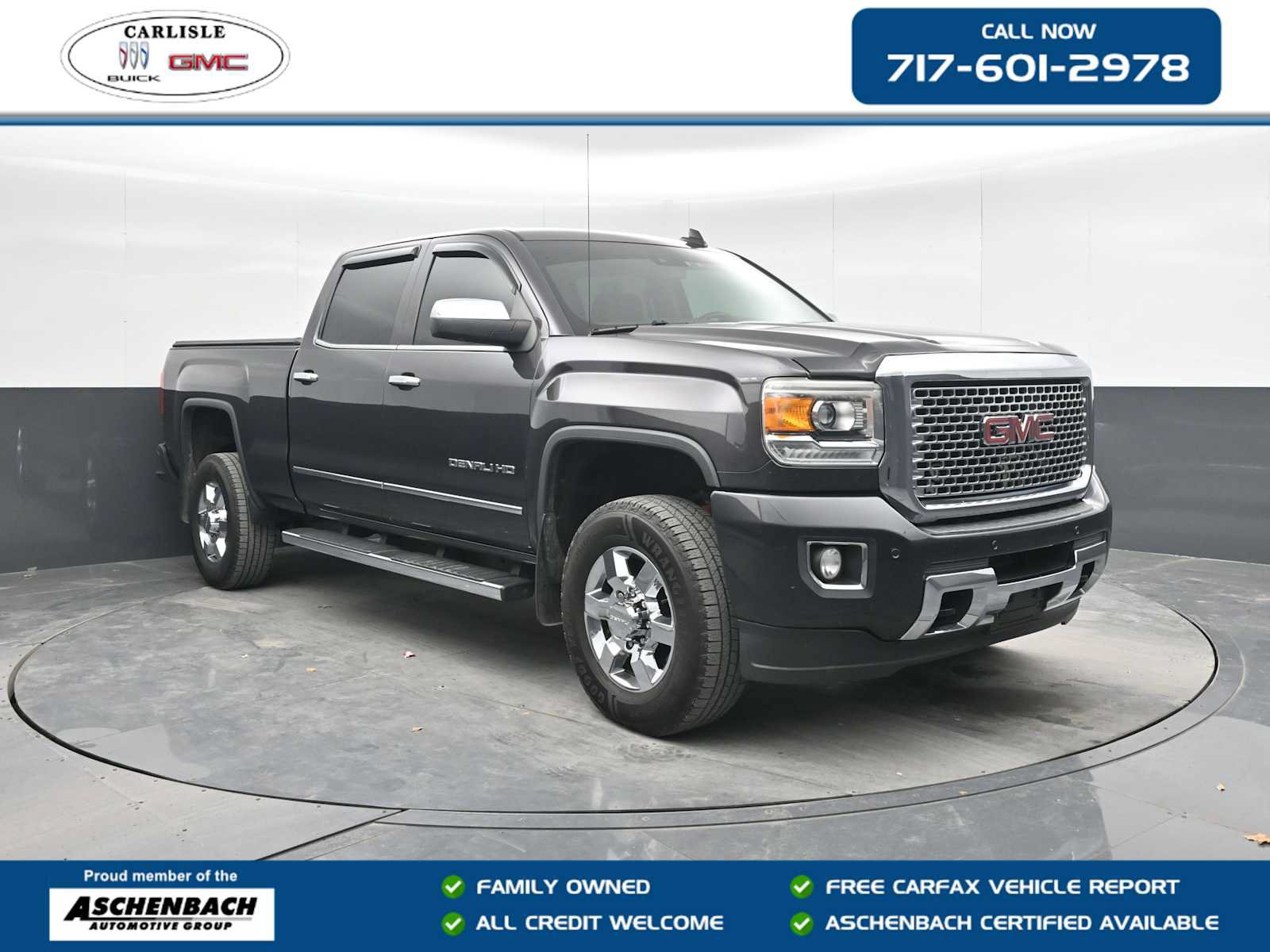 Used 2015 GMC Sierra 2500 Denali w/ Driver Alert Package AWD/4WD image 1