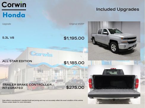 Used 2018 Chevrolet Silverado 1500 LT w/ All Star Edition AWD/4WD image 4