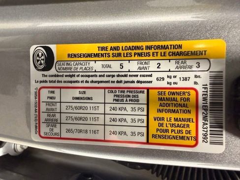 Used 2022 Ford F150 Lariat w/ Equipment Group 502A High AWD/4WD image 59