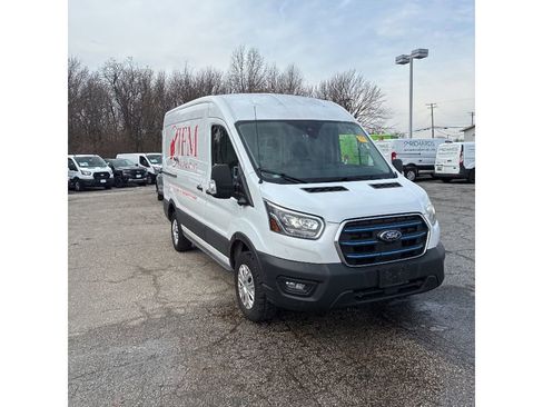 Used 2022 Ford E-Transit Medium Roof w/ Load Area Protection Package image 2