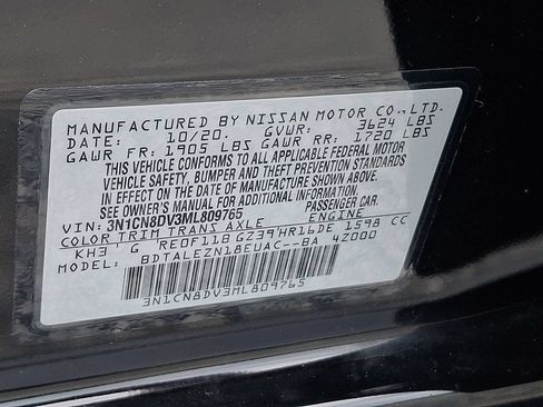 Used 2021 Nissan Versa S FWD image 26