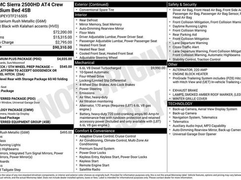 New 2026 GMC Sierra 2500 AT4 w/ AT4 Premium Plus Package AWD/4WD image 38