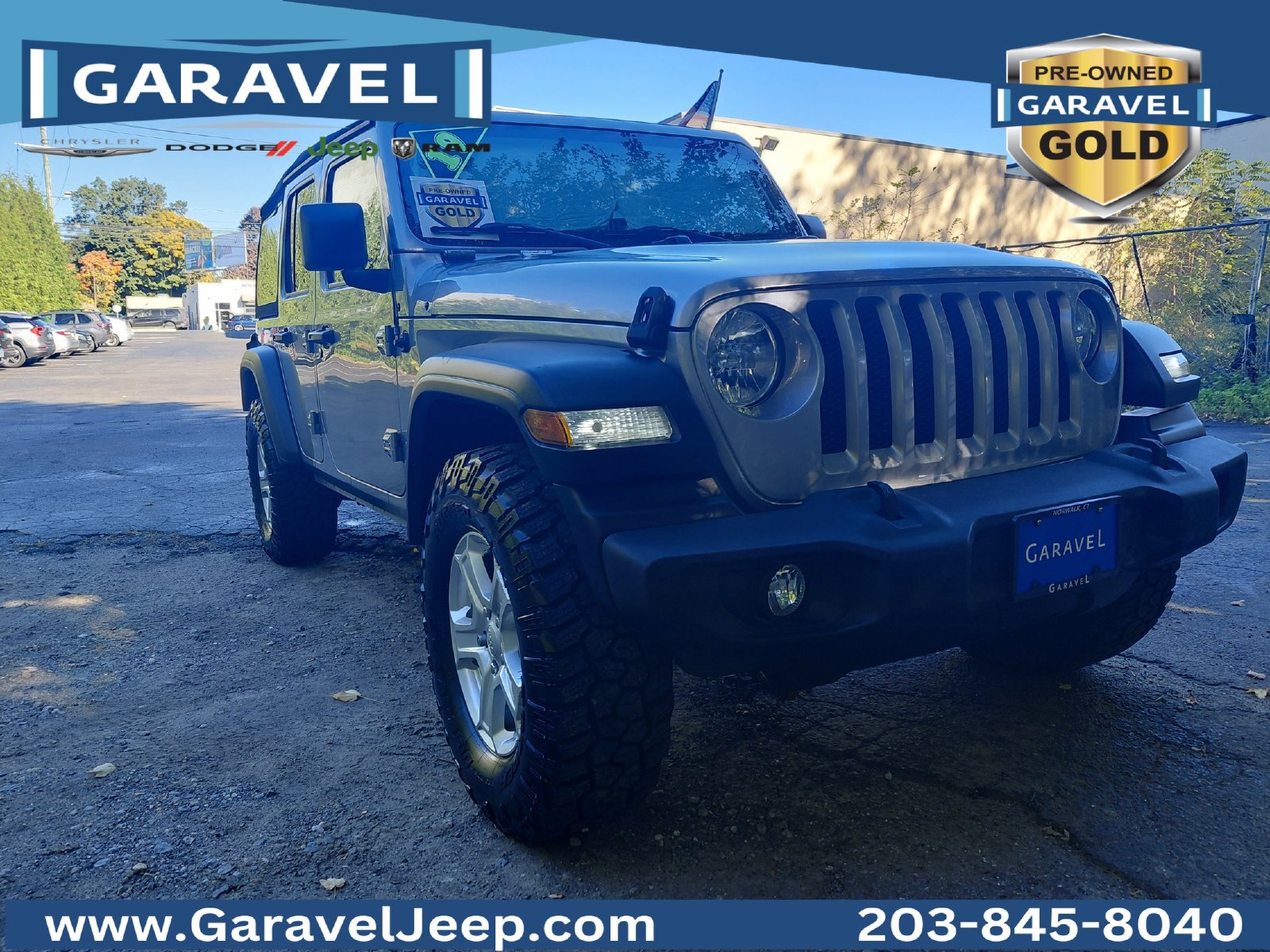 Used 2019 Jeep Wrangler Unlimited Sport S AWD/4WD image 1