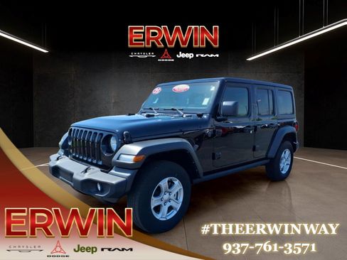 Certified 2023 Jeep Wrangler Unlimited Sport AWD/4WD image 3