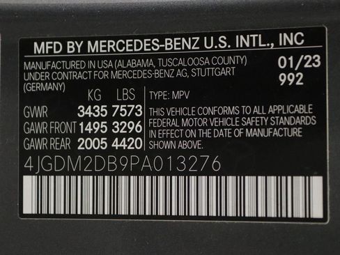 Certified 2023 Mercedes-Benz EQS 450+ SUV image 18