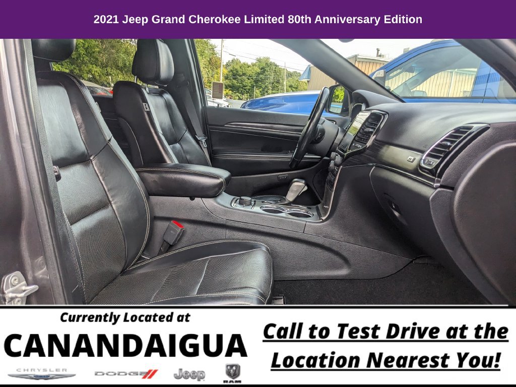 Used 2021 Jeep Grand Cherokee Limited w/ Quick Order Package 28K 80th AWD/4WD image 14