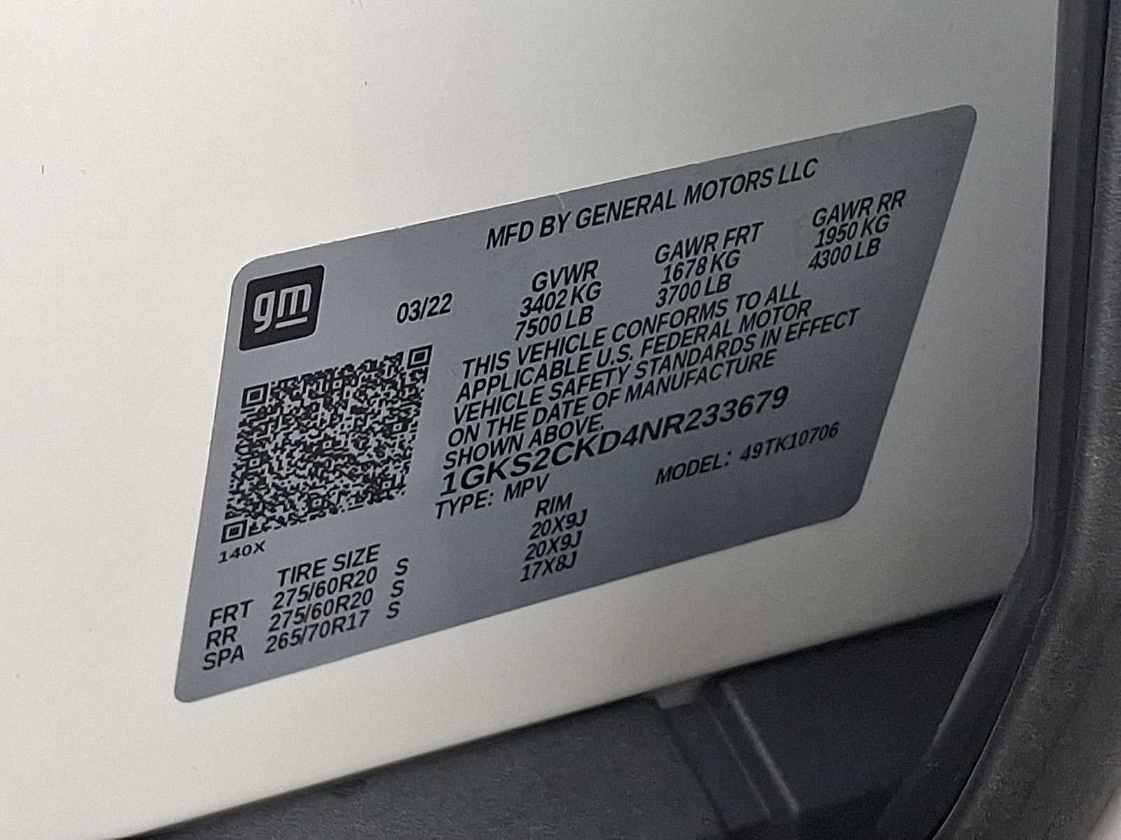 Used 2022 GMC Yukon AT4 AWD/4WD image 27