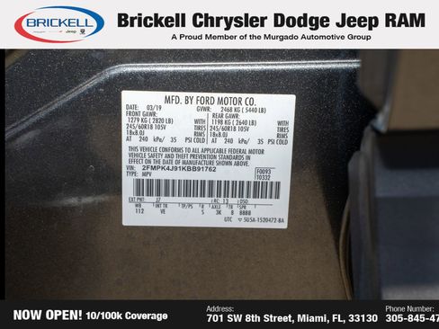 Used 2019 Ford Edge SEL w/ Equipment Group 201A image 37