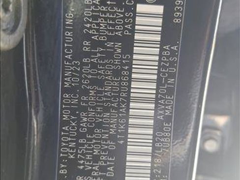 Used 2024 Toyota Camry XSE FWD image 23