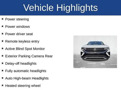 Used 2024 Volkswagen Taos SE FWD image 3