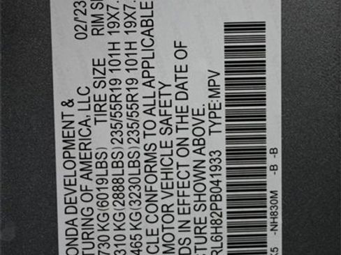 Used 2023 Honda Odyssey Touring image 53