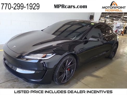 Used 2024 Tesla Model 3 Performance AWD/4WD image 1