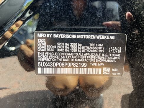 Used 2023 BMW X3 sDrive30i w/ Convenience Package RWD image 34